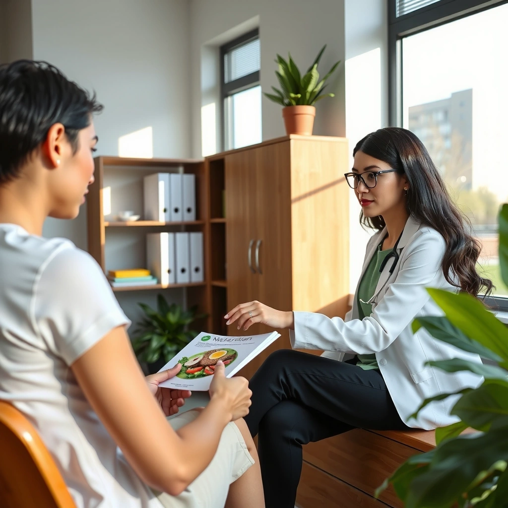 Consultation nutritionnelle moderne et professionnelle